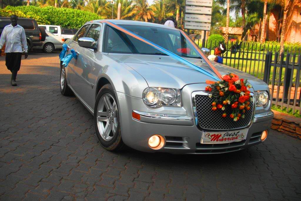 Hire a Chrysler for a wedding in Uganda